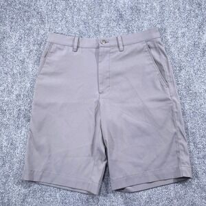 Callaway Golf Shorts Mens 30 Gray Performance‎ Flat Front Pockets Stretch #AB411